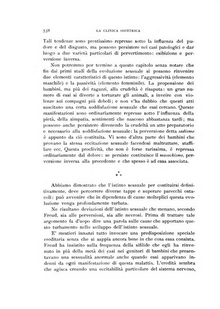 La clinica ostetrica rivista di ostetricia, ginecologia e pediatria. - A. 1, n. 1 (1899)-a. 40, n. 12 (dic. 1938)