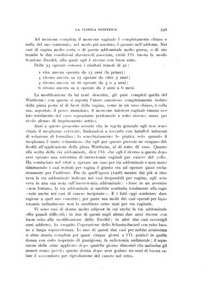 La clinica ostetrica rivista di ostetricia, ginecologia e pediatria. - A. 1, n. 1 (1899)-a. 40, n. 12 (dic. 1938)