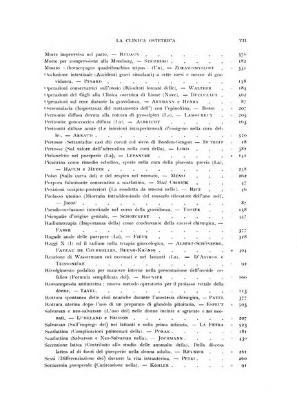 La clinica ostetrica rivista di ostetricia, ginecologia e pediatria. - A. 1, n. 1 (1899)-a. 40, n. 12 (dic. 1938)