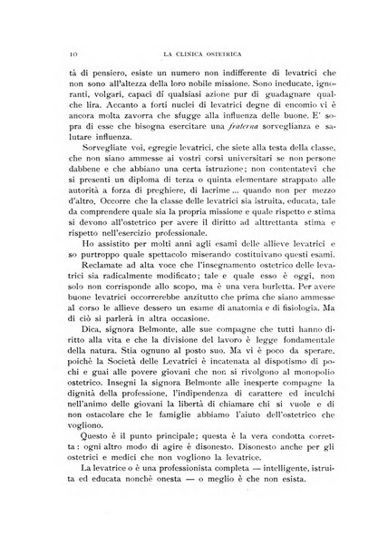 La clinica ostetrica rivista di ostetricia, ginecologia e pediatria. - A. 1, n. 1 (1899)-a. 40, n. 12 (dic. 1938)