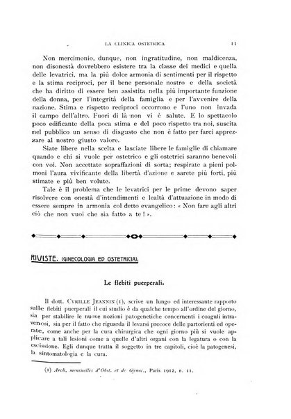 La clinica ostetrica rivista di ostetricia, ginecologia e pediatria. - A. 1, n. 1 (1899)-a. 40, n. 12 (dic. 1938)