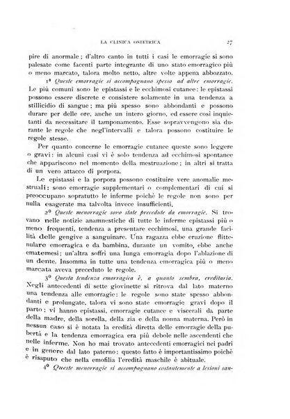 La clinica ostetrica rivista di ostetricia, ginecologia e pediatria. - A. 1, n. 1 (1899)-a. 40, n. 12 (dic. 1938)