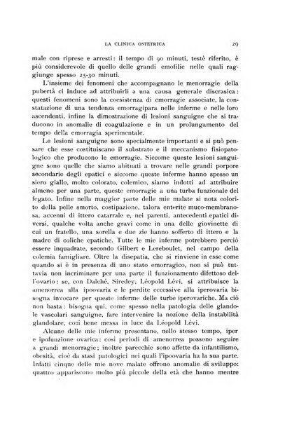 La clinica ostetrica rivista di ostetricia, ginecologia e pediatria. - A. 1, n. 1 (1899)-a. 40, n. 12 (dic. 1938)