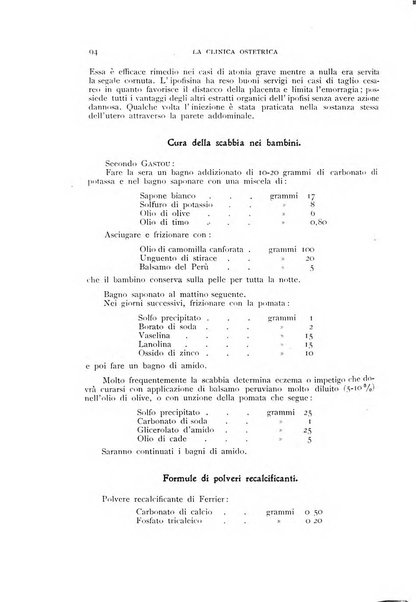 La clinica ostetrica rivista di ostetricia, ginecologia e pediatria. - A. 1, n. 1 (1899)-a. 40, n. 12 (dic. 1938)