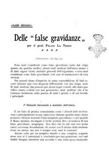 La clinica ostetrica rivista di ostetricia, ginecologia e pediatria. - A. 1, n. 1 (1899)-a. 40, n. 12 (dic. 1938)