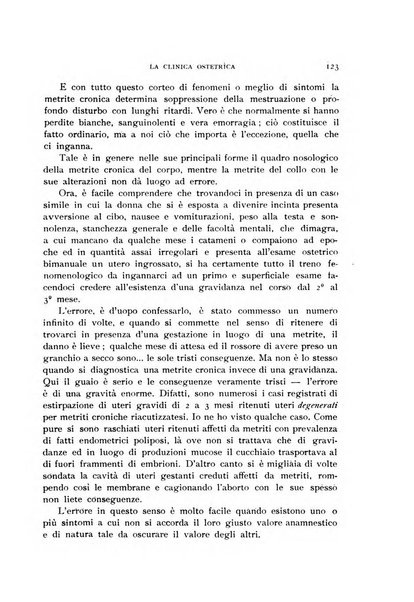 La clinica ostetrica rivista di ostetricia, ginecologia e pediatria. - A. 1, n. 1 (1899)-a. 40, n. 12 (dic. 1938)