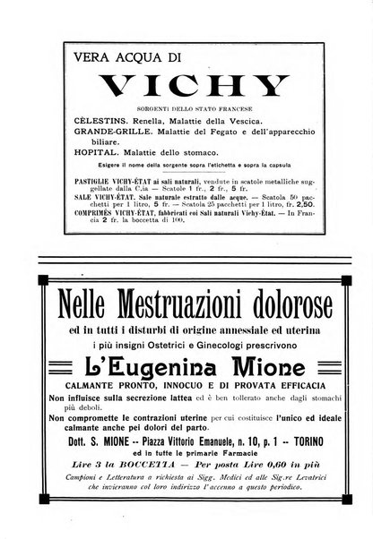 La clinica ostetrica rivista di ostetricia, ginecologia e pediatria. - A. 1, n. 1 (1899)-a. 40, n. 12 (dic. 1938)