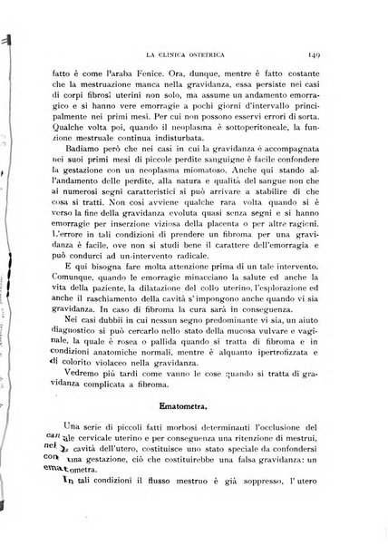 La clinica ostetrica rivista di ostetricia, ginecologia e pediatria. - A. 1, n. 1 (1899)-a. 40, n. 12 (dic. 1938)