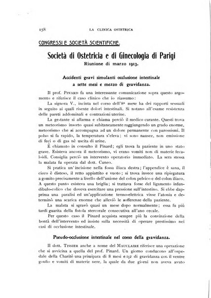 La clinica ostetrica rivista di ostetricia, ginecologia e pediatria. - A. 1, n. 1 (1899)-a. 40, n. 12 (dic. 1938)