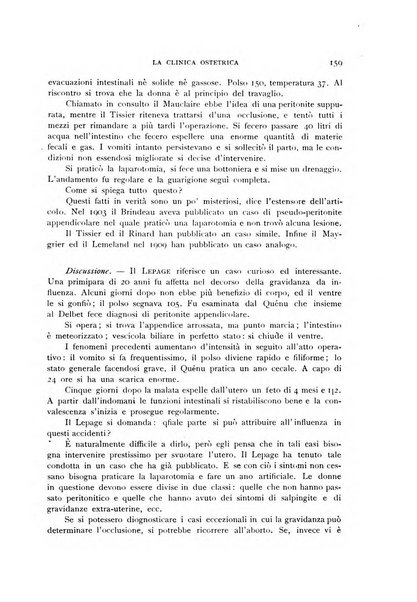 La clinica ostetrica rivista di ostetricia, ginecologia e pediatria. - A. 1, n. 1 (1899)-a. 40, n. 12 (dic. 1938)