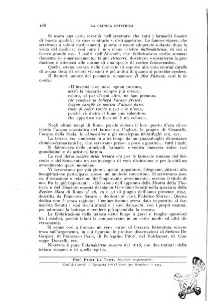 La clinica ostetrica rivista di ostetricia, ginecologia e pediatria. - A. 1, n. 1 (1899)-a. 40, n. 12 (dic. 1938)