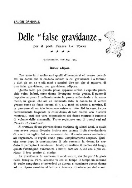 La clinica ostetrica rivista di ostetricia, ginecologia e pediatria. - A. 1, n. 1 (1899)-a. 40, n. 12 (dic. 1938)