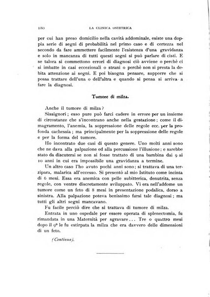 La clinica ostetrica rivista di ostetricia, ginecologia e pediatria. - A. 1, n. 1 (1899)-a. 40, n. 12 (dic. 1938)