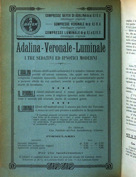 La clinica ostetrica rivista di ostetricia, ginecologia e pediatria. - A. 1, n. 1 (1899)-a. 40, n. 12 (dic. 1938)