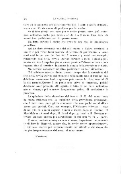 La clinica ostetrica rivista di ostetricia, ginecologia e pediatria. - A. 1, n. 1 (1899)-a. 40, n. 12 (dic. 1938)