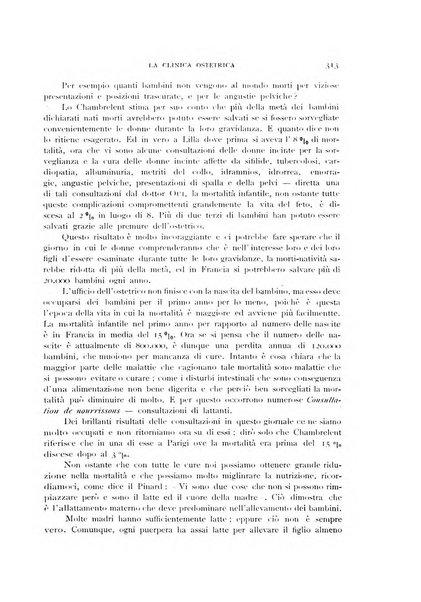 La clinica ostetrica rivista di ostetricia, ginecologia e pediatria. - A. 1, n. 1 (1899)-a. 40, n. 12 (dic. 1938)