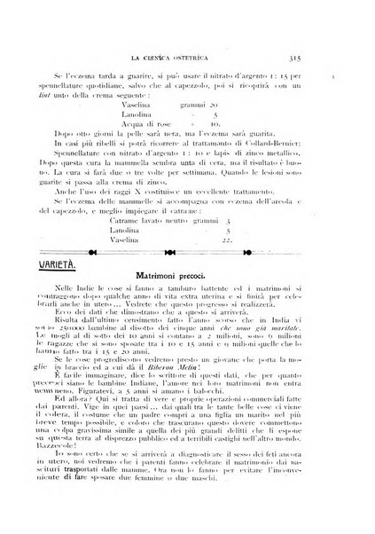 La clinica ostetrica rivista di ostetricia, ginecologia e pediatria. - A. 1, n. 1 (1899)-a. 40, n. 12 (dic. 1938)