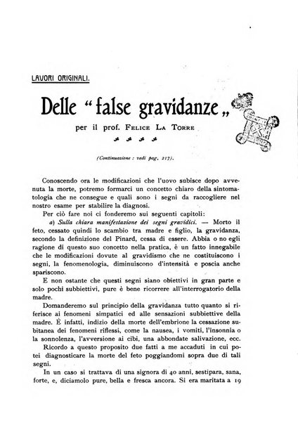 La clinica ostetrica rivista di ostetricia, ginecologia e pediatria. - A. 1, n. 1 (1899)-a. 40, n. 12 (dic. 1938)