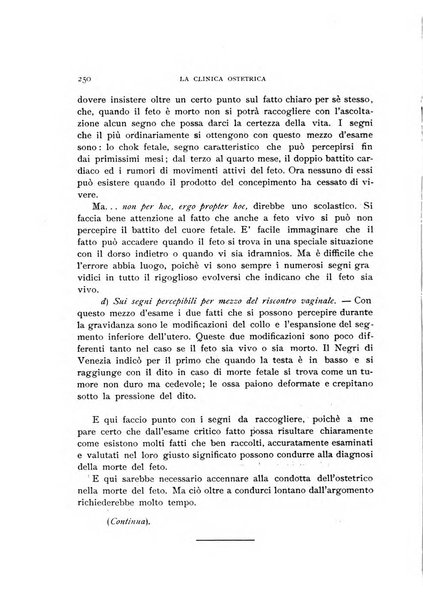 La clinica ostetrica rivista di ostetricia, ginecologia e pediatria. - A. 1, n. 1 (1899)-a. 40, n. 12 (dic. 1938)