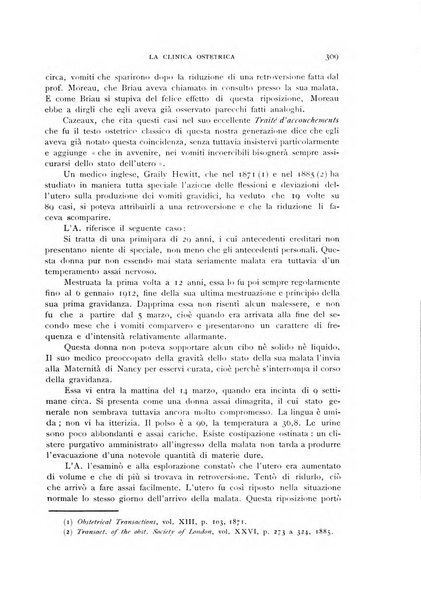 La clinica ostetrica rivista di ostetricia, ginecologia e pediatria. - A. 1, n. 1 (1899)-a. 40, n. 12 (dic. 1938)