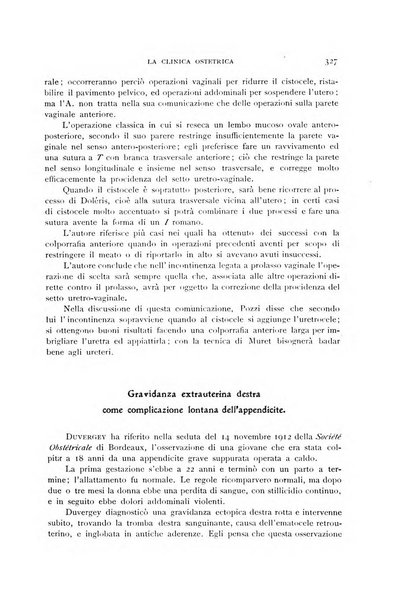 La clinica ostetrica rivista di ostetricia, ginecologia e pediatria. - A. 1, n. 1 (1899)-a. 40, n. 12 (dic. 1938)