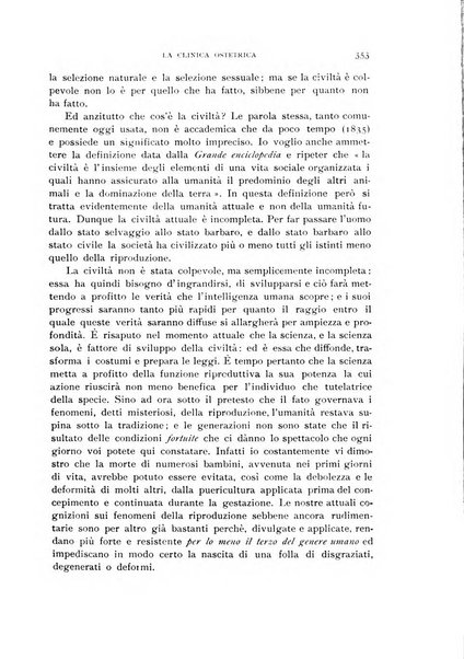 La clinica ostetrica rivista di ostetricia, ginecologia e pediatria. - A. 1, n. 1 (1899)-a. 40, n. 12 (dic. 1938)