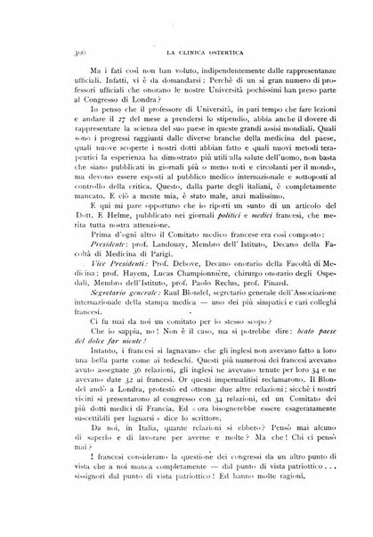 La clinica ostetrica rivista di ostetricia, ginecologia e pediatria. - A. 1, n. 1 (1899)-a. 40, n. 12 (dic. 1938)