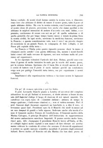 La clinica ostetrica rivista di ostetricia, ginecologia e pediatria. - A. 1, n. 1 (1899)-a. 40, n. 12 (dic. 1938)