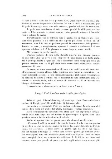 La clinica ostetrica rivista di ostetricia, ginecologia e pediatria. - A. 1, n. 1 (1899)-a. 40, n. 12 (dic. 1938)