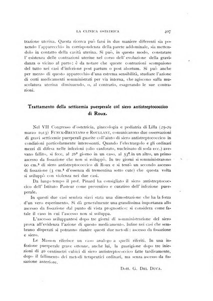 La clinica ostetrica rivista di ostetricia, ginecologia e pediatria. - A. 1, n. 1 (1899)-a. 40, n. 12 (dic. 1938)