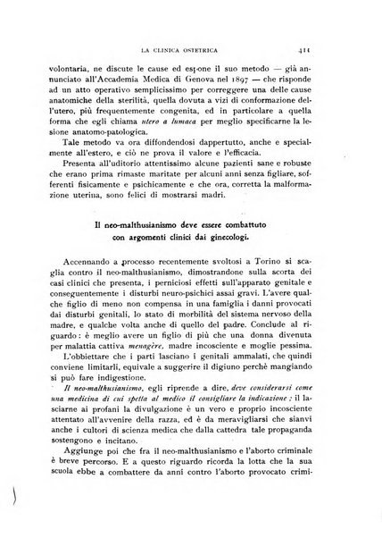 La clinica ostetrica rivista di ostetricia, ginecologia e pediatria. - A. 1, n. 1 (1899)-a. 40, n. 12 (dic. 1938)