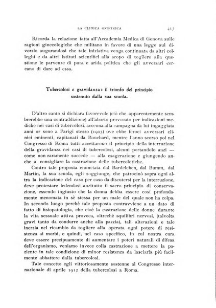 La clinica ostetrica rivista di ostetricia, ginecologia e pediatria. - A. 1, n. 1 (1899)-a. 40, n. 12 (dic. 1938)