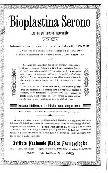 La clinica ostetrica rivista di ostetricia, ginecologia e pediatria. - A. 1, n. 1 (1899)-a. 40, n. 12 (dic. 1938)