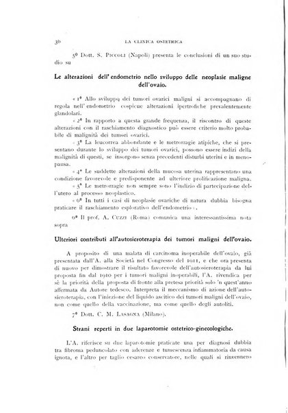 La clinica ostetrica rivista di ostetricia, ginecologia e pediatria. - A. 1, n. 1 (1899)-a. 40, n. 12 (dic. 1938)