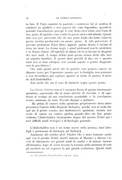 La clinica ostetrica rivista di ostetricia, ginecologia e pediatria. - A. 1, n. 1 (1899)-a. 40, n. 12 (dic. 1938)