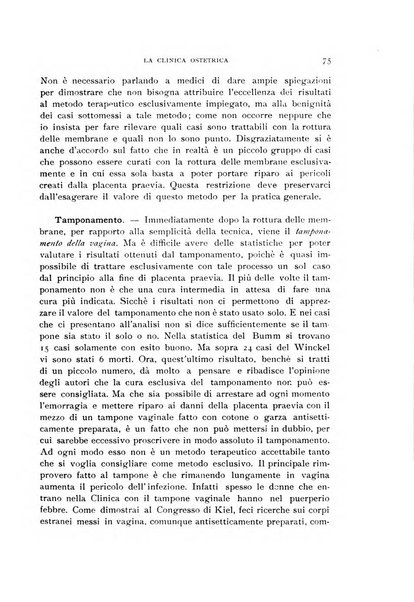 La clinica ostetrica rivista di ostetricia, ginecologia e pediatria. - A. 1, n. 1 (1899)-a. 40, n. 12 (dic. 1938)