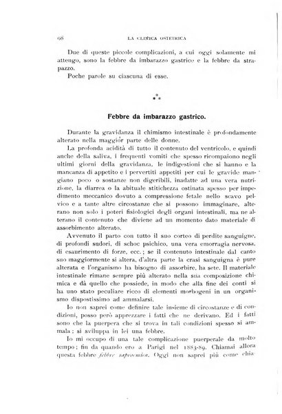 La clinica ostetrica rivista di ostetricia, ginecologia e pediatria. - A. 1, n. 1 (1899)-a. 40, n. 12 (dic. 1938)