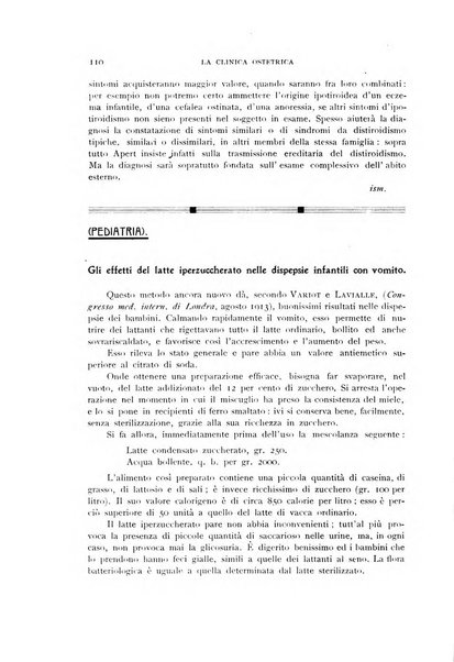 La clinica ostetrica rivista di ostetricia, ginecologia e pediatria. - A. 1, n. 1 (1899)-a. 40, n. 12 (dic. 1938)