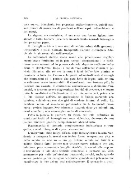 La clinica ostetrica rivista di ostetricia, ginecologia e pediatria. - A. 1, n. 1 (1899)-a. 40, n. 12 (dic. 1938)