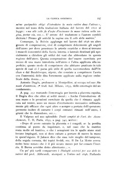 La clinica ostetrica rivista di ostetricia, ginecologia e pediatria. - A. 1, n. 1 (1899)-a. 40, n. 12 (dic. 1938)