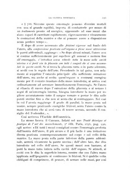 La clinica ostetrica rivista di ostetricia, ginecologia e pediatria. - A. 1, n. 1 (1899)-a. 40, n. 12 (dic. 1938)