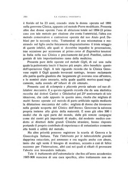 La clinica ostetrica rivista di ostetricia, ginecologia e pediatria. - A. 1, n. 1 (1899)-a. 40, n. 12 (dic. 1938)