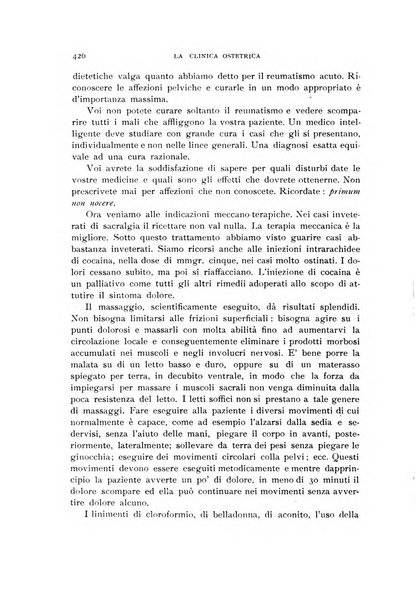 La clinica ostetrica rivista di ostetricia, ginecologia e pediatria. - A. 1, n. 1 (1899)-a. 40, n. 12 (dic. 1938)