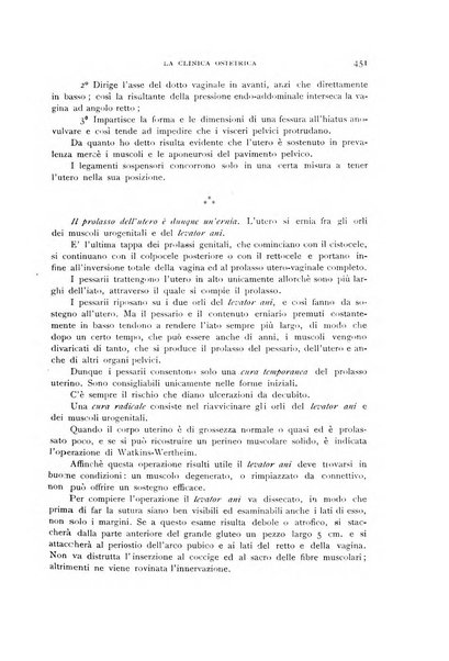 La clinica ostetrica rivista di ostetricia, ginecologia e pediatria. - A. 1, n. 1 (1899)-a. 40, n. 12 (dic. 1938)