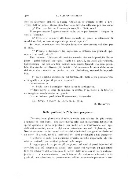 La clinica ostetrica rivista di ostetricia, ginecologia e pediatria. - A. 1, n. 1 (1899)-a. 40, n. 12 (dic. 1938)