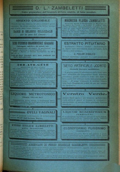 La clinica ostetrica rivista di ostetricia, ginecologia e pediatria. - A. 1, n. 1 (1899)-a. 40, n. 12 (dic. 1938)