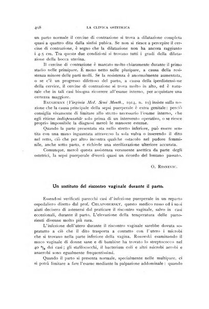 La clinica ostetrica rivista di ostetricia, ginecologia e pediatria. - A. 1, n. 1 (1899)-a. 40, n. 12 (dic. 1938)