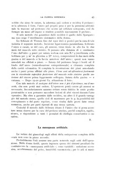 La clinica ostetrica rivista di ostetricia, ginecologia e pediatria. - A. 1, n. 1 (1899)-a. 40, n. 12 (dic. 1938)