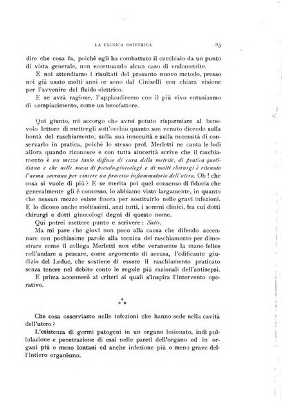 La clinica ostetrica rivista di ostetricia, ginecologia e pediatria. - A. 1, n. 1 (1899)-a. 40, n. 12 (dic. 1938)