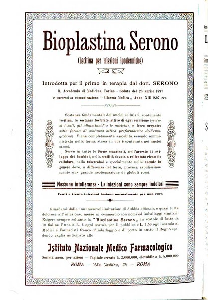 La clinica ostetrica rivista di ostetricia, ginecologia e pediatria. - A. 1, n. 1 (1899)-a. 40, n. 12 (dic. 1938)